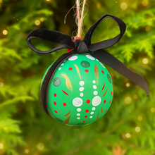 Load image into Gallery viewer, CHRISTMAS WORKSHOP - Hand-painted Christmas Baubles