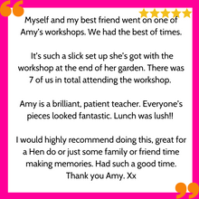 Load image into Gallery viewer, Tabletop Tealight Stand workshop