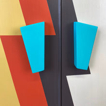 Load image into Gallery viewer, Mid century retro record cabinet