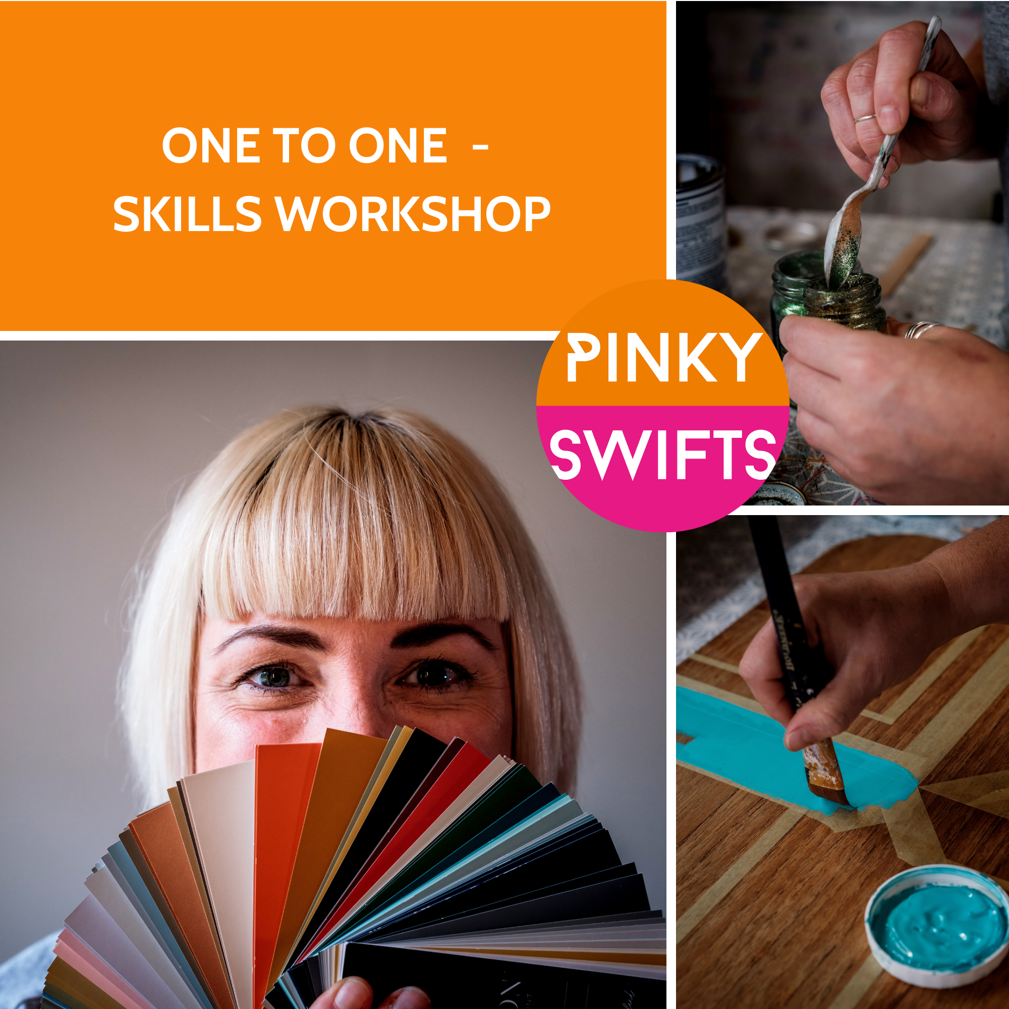 BOOK ON REQUEST - 1:1 Furniture Painting Skills Workshop