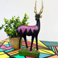 Vintage Wooden Stag