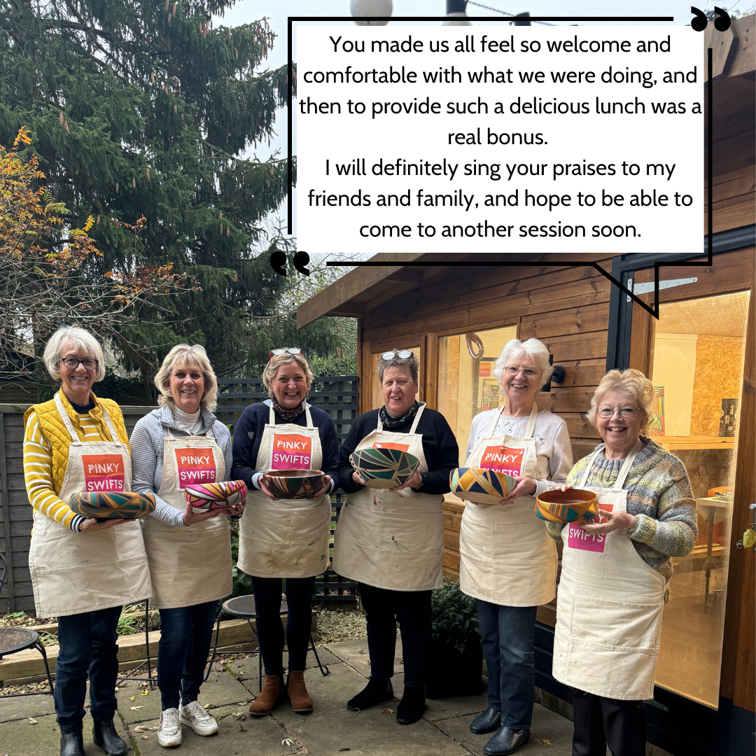 Vintage bowl painting workshops