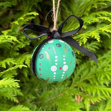Load image into Gallery viewer, handpainted ceramic christmas bauble workshop in rushden 
