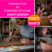 Load image into Gallery viewer, Introduction to upcycling furniture - zoom session
