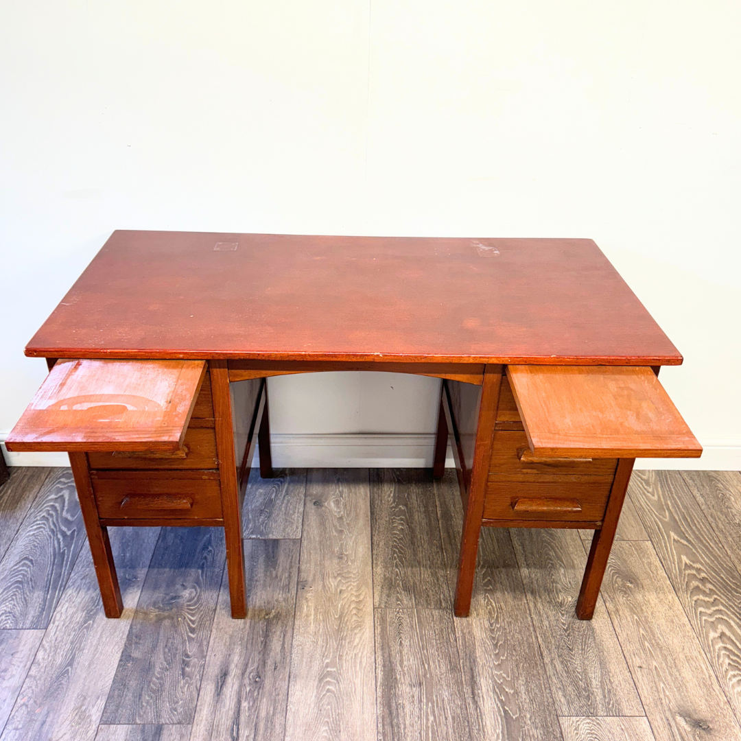 Mid century desk ready for upcycling in Northamptonshire