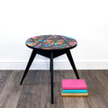 Colourful Round Coffee Table